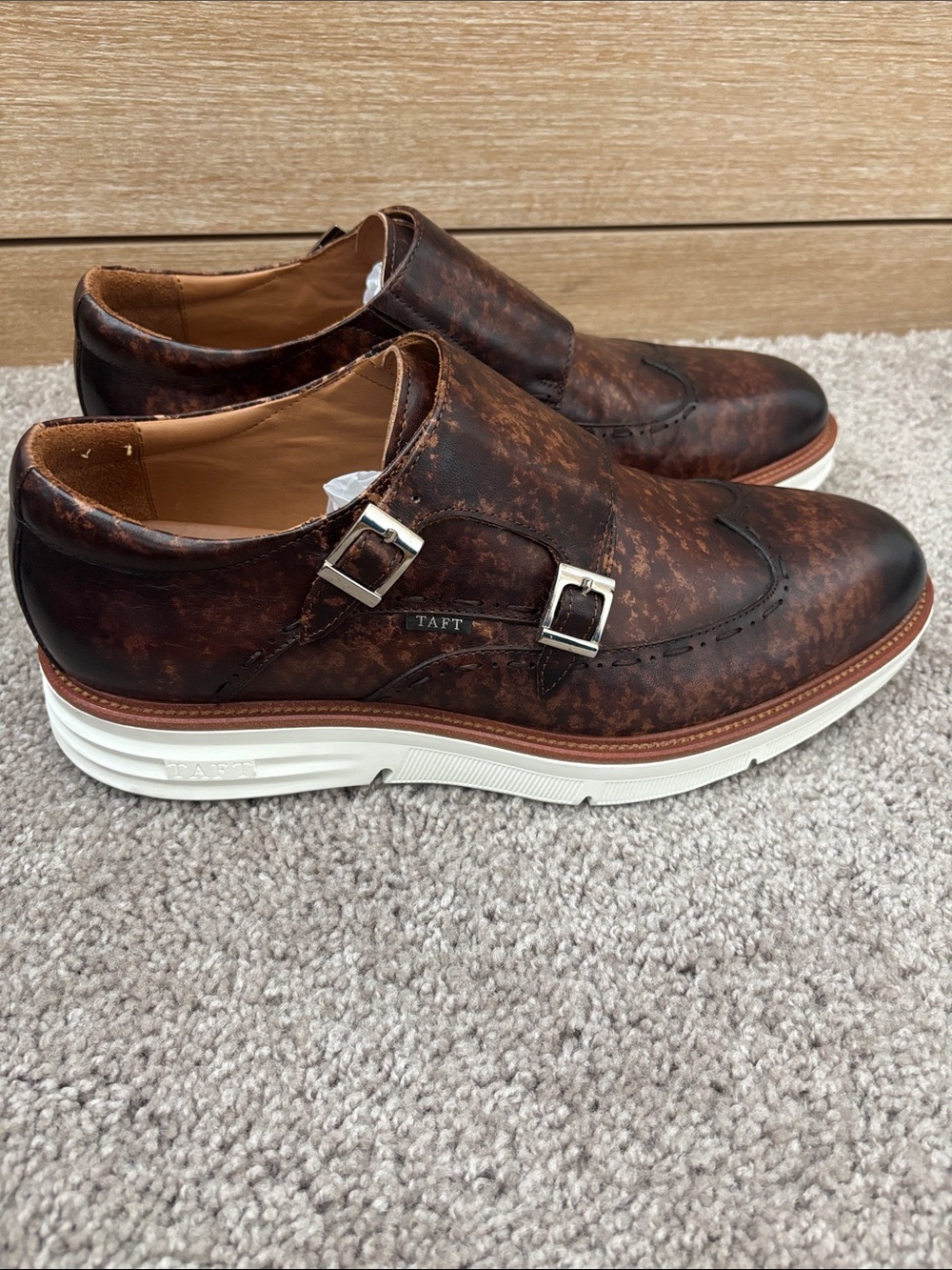 Taft monk strap in Espresso